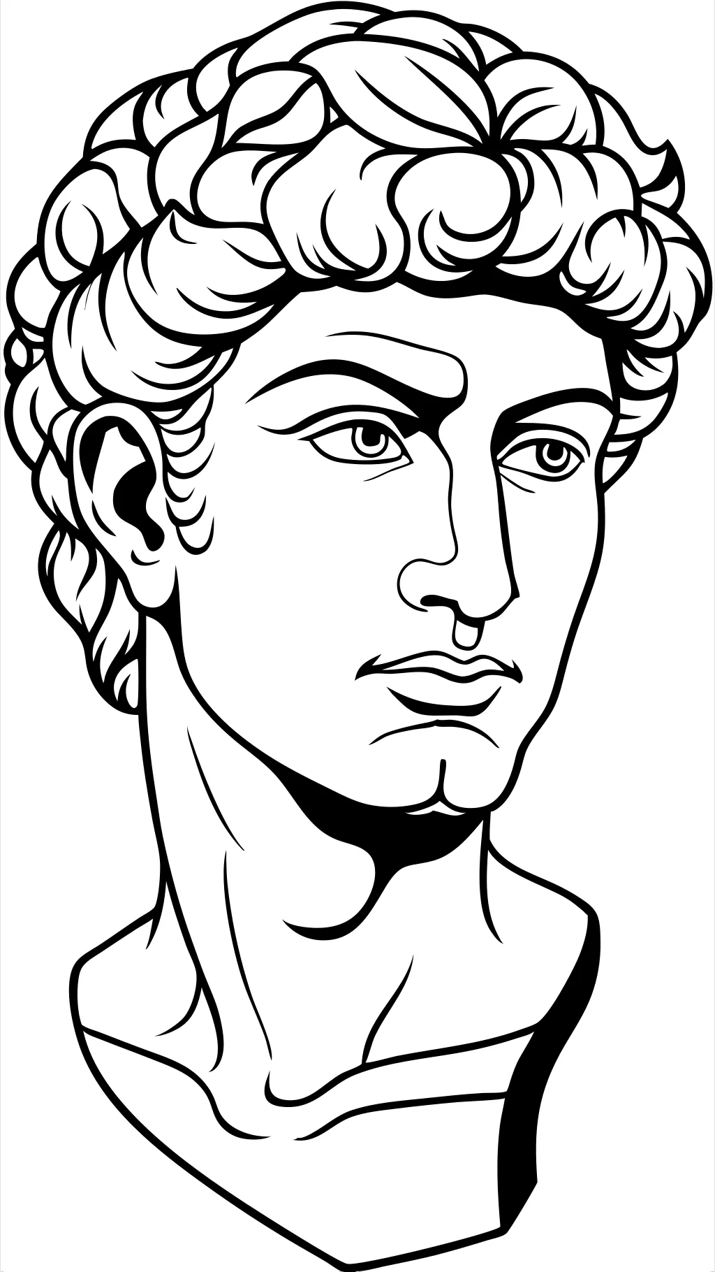 david coloring pages